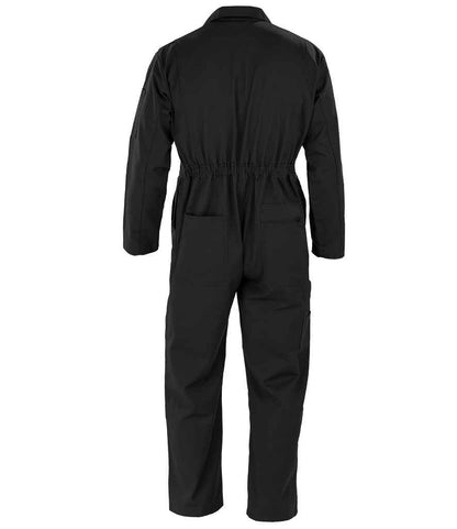 Result Genuine Recycled Action Overalls - Black (RS510)