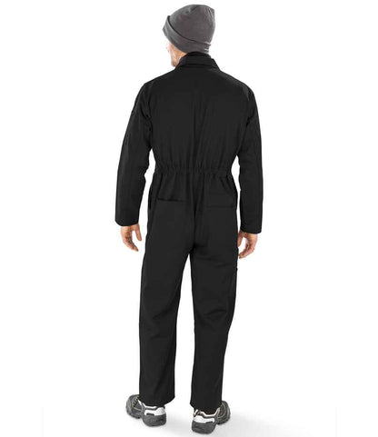Result Genuine Recycled Action Overalls - Black (RS510)