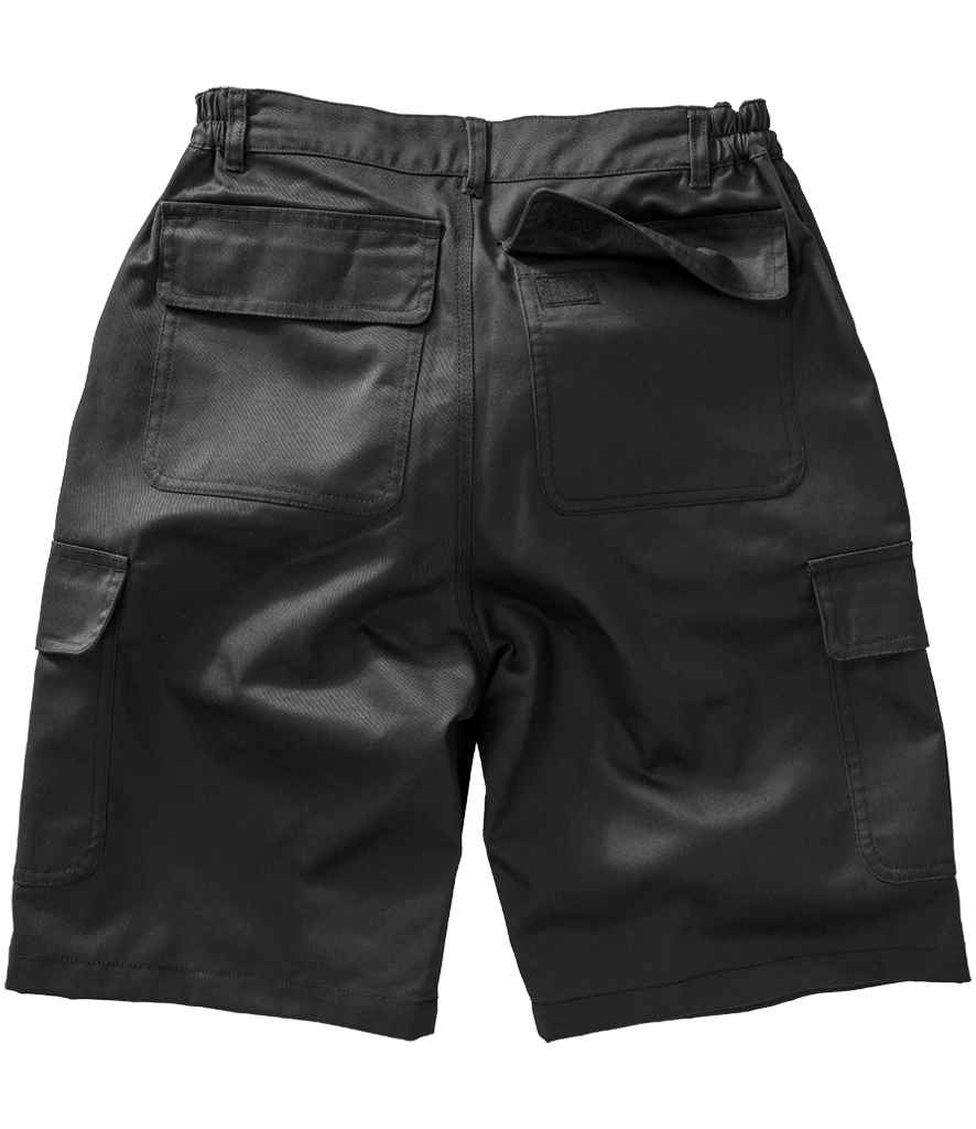 Result Recycled Work-Guard Utility Shorts - Black (RS512)