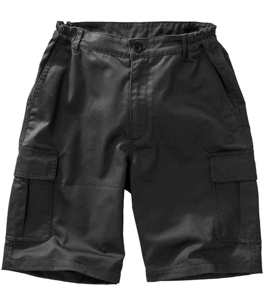 Result Recycled Work-Guard Utility Shorts - Black (RS512)