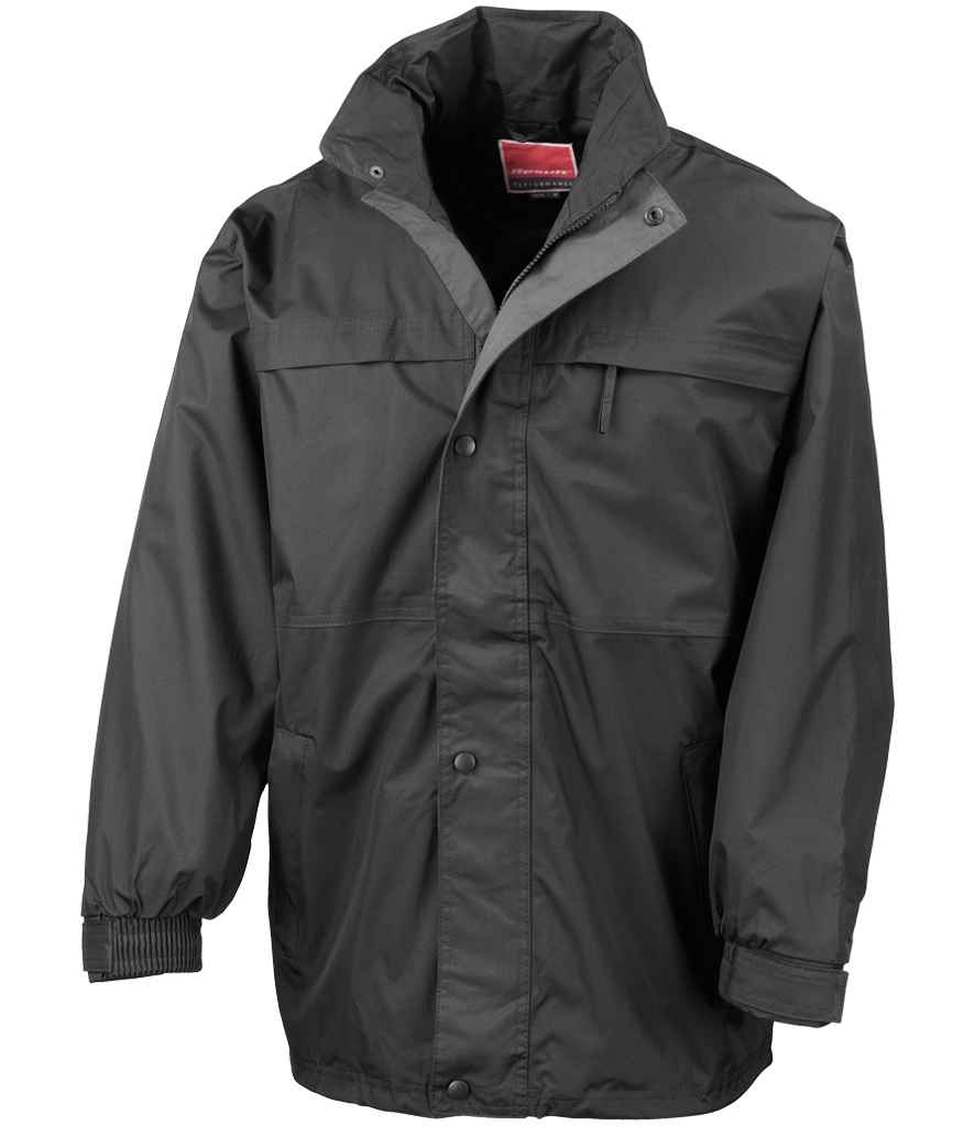 Result Multi-Function Midweight Jacket - Black/Grey (RS67)