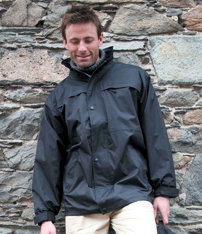 Result Multi-Function Midweight Jacket - Black/Grey (RS67)