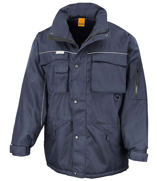 Result Work-Guard Heavy Duty Combo Coat - Navy/Navy (RS72)
