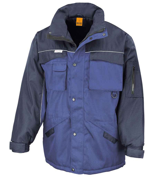 Result Work-Guard Heavy Duty Combo Coat - Royal Blue/Navy (RS72)