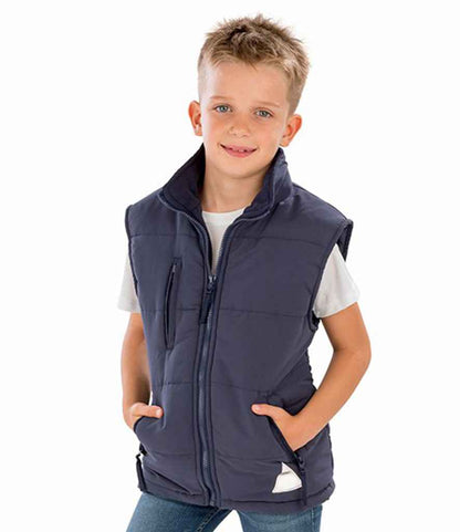 Result Kids Ultra Padded Bodywarmer - Navy (RS88B)