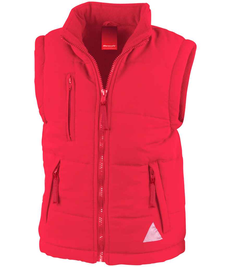 Result Kids Ultra Padded Bodywarmer - Red (RS88B)