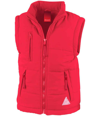 Result Kids Ultra Padded Bodywarmer - Red (RS88B)