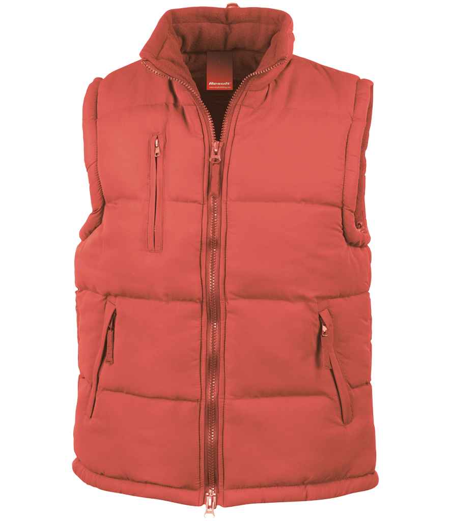 Result Ultra Padded Bodywarmer - Red (RS88)