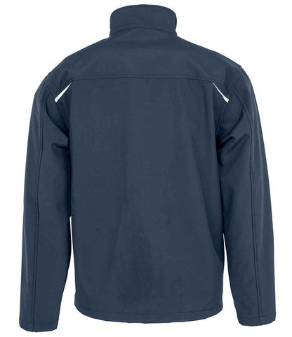 Result Genuine Recycled Three Layer Printable Soft Shell Jacket - Navy (RS900)