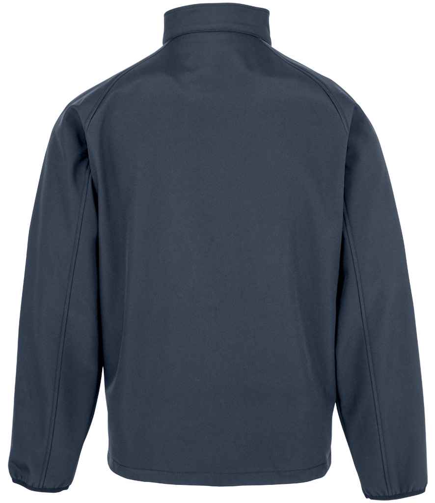 Result Genuine Recycled Kids Two Layer Printable Soft Shell Jacket - Navy (RS901B)