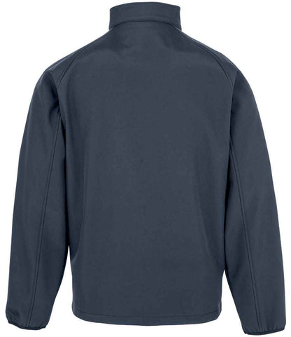Result Genuine Recycled Kids Two Layer Printable Soft Shell Jacket - Navy (RS901B)