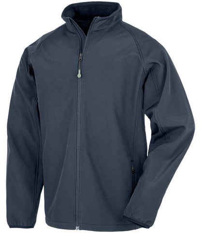 Result Genuine Recycled Kids Two Layer Printable Soft Shell Jacket - Navy (RS901B)