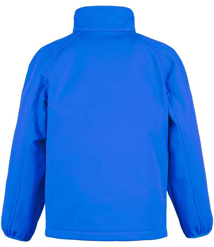 Result Genuine Recycled Kids Two Layer Printable Soft Shell Jacket - Royal Blue (RS901B)