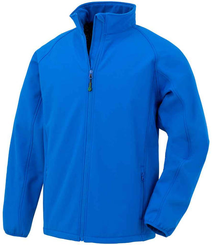 Result Genuine Recycled Kids Two Layer Printable Soft Shell Jacket - Royal Blue (RS901B)