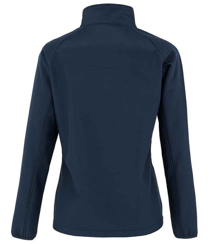 Result Genuine Recycled Ladies Printable Soft Shell Jacket - Navy (RS901F)