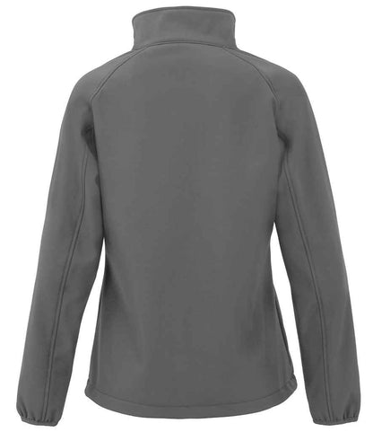 Result Genuine Recycled Ladies Printable Soft Shell Jacket - Workguard Grey (RS901F)