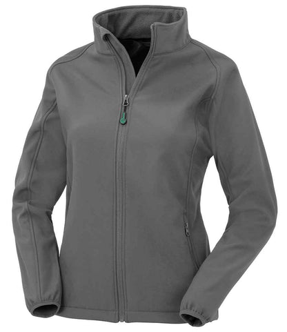 Result Genuine Recycled Ladies Printable Soft Shell Jacket - Workguard Grey (RS901F)