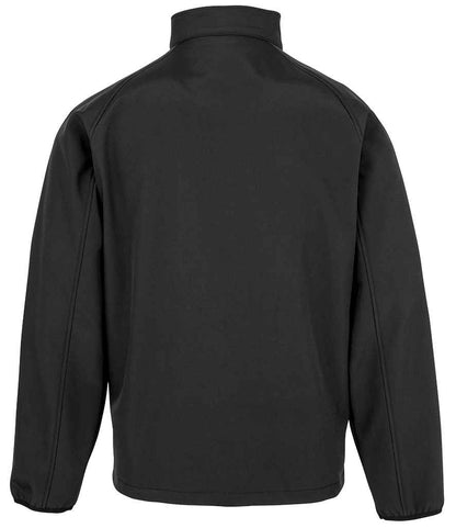 Result Genuine Recycled Printable Soft Shell Jacket - Black (RS901M)
