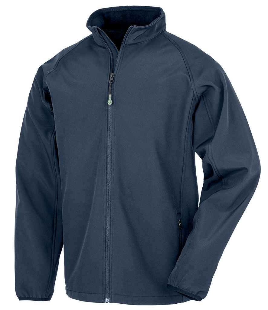 Result Genuine Recycled Printable Soft Shell Jacket - Navy (RS901M)