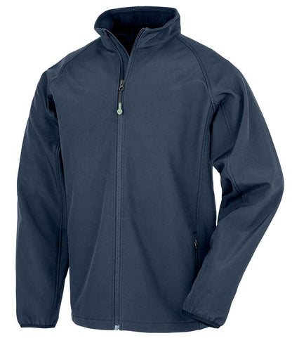Result Genuine Recycled Printable Soft Shell Jacket - Navy (RS901M)