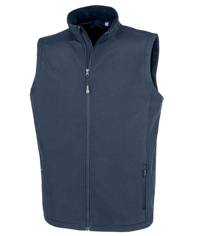 Result Genuine Recycled Printable Soft Shell Bodywarmer - Navy (RS902M)