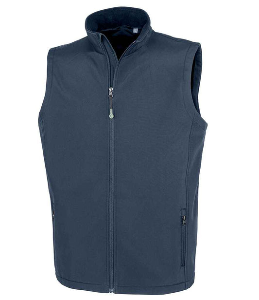 Result Genuine Recycled Printable Soft Shell Bodywarmer - Navy (RS902M)
