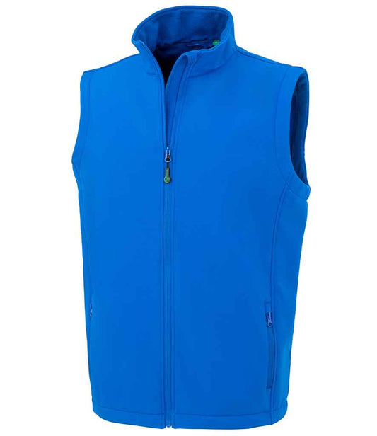 Result Genuine Recycled Printable Soft Shell Bodywarmer - Royal Blue (RS902M)