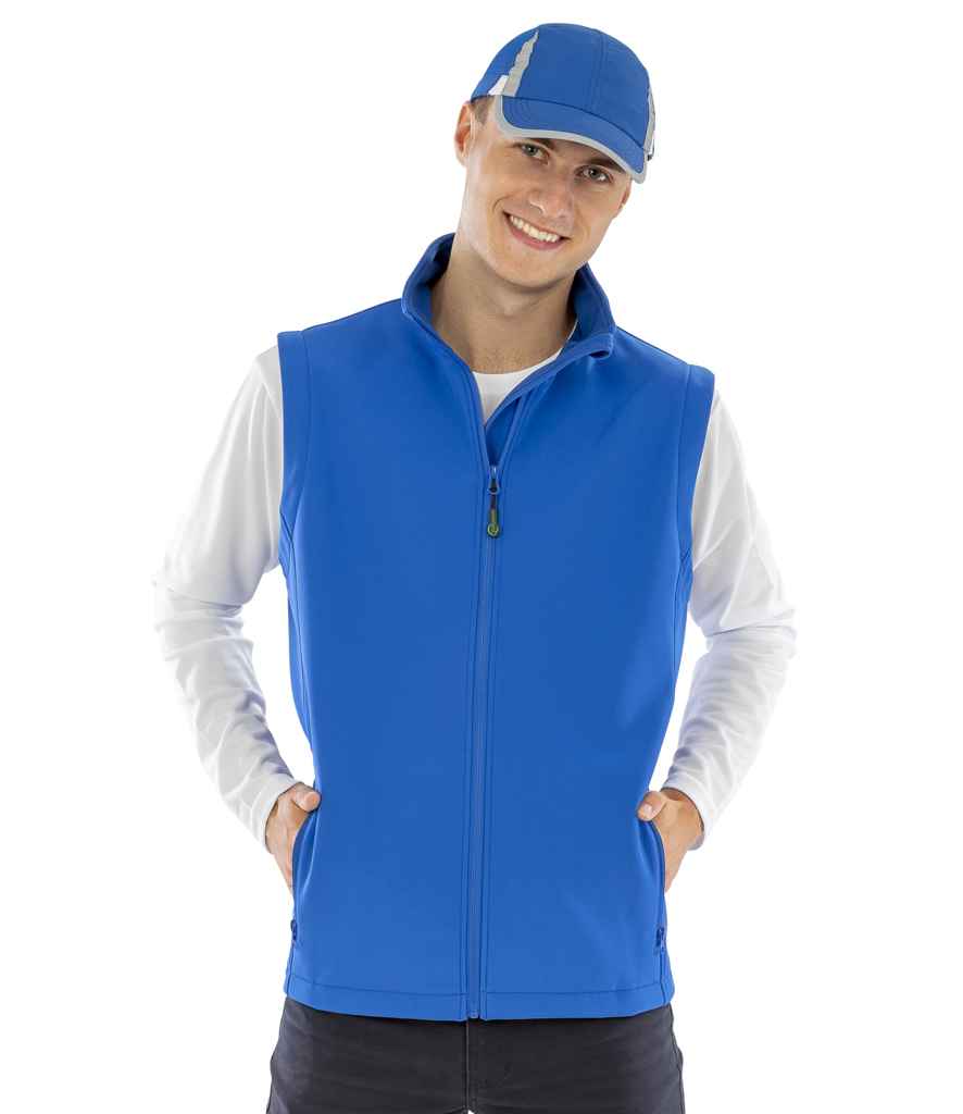 Result Genuine Recycled Printable Soft Shell Bodywarmer - Royal Blue (RS902M)