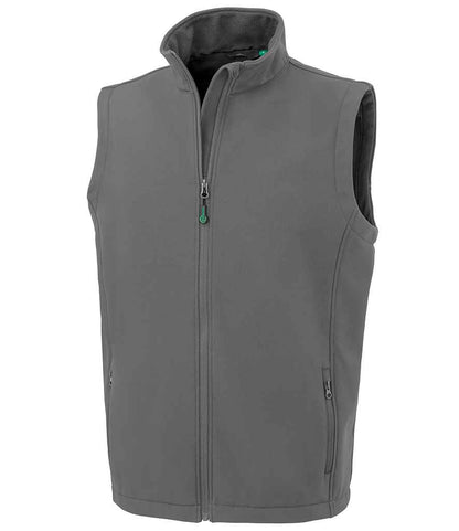 Result Genuine Recycled Printable Soft Shell Bodywarmer - Workguard Grey (RS902M)