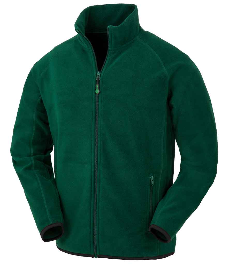 Result Genuine Recycled Polarthermic Fleece Jacket - Forest Green (RS903)