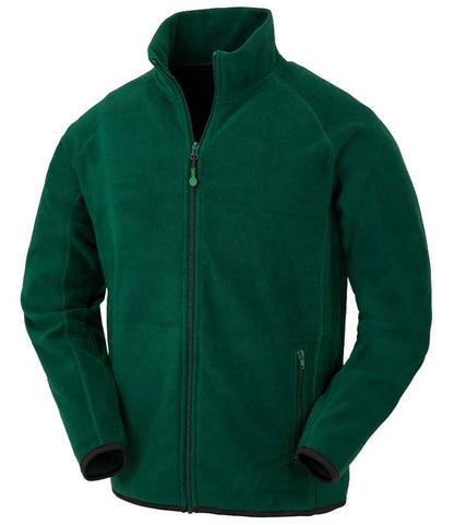 Result Genuine Recycled Polarthermic Fleece Jacket - Forest Green (RS903)