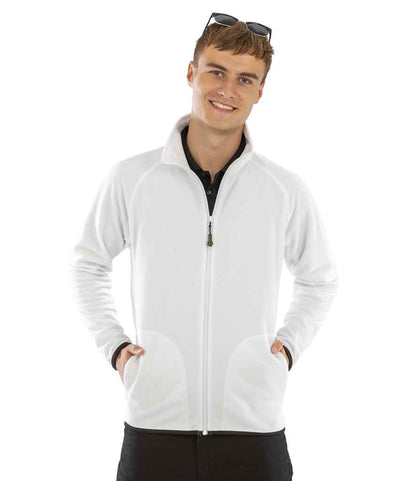 Result Genuine Recycled Polarthermic Fleece Jacket - White (RS903)
