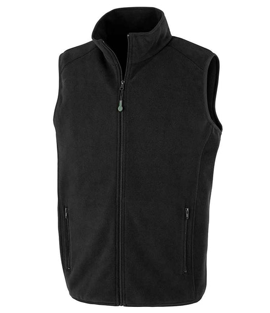 Result Genuine Recycled Polarthermic Fleece Bodywarmer - Black (RS904)