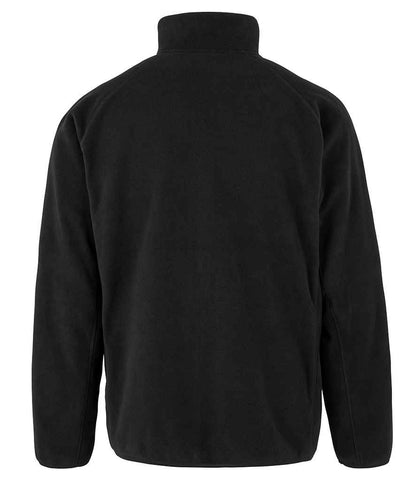 Result Genuine Recycled Zip Neck Micro Fleece - Black (RS905)