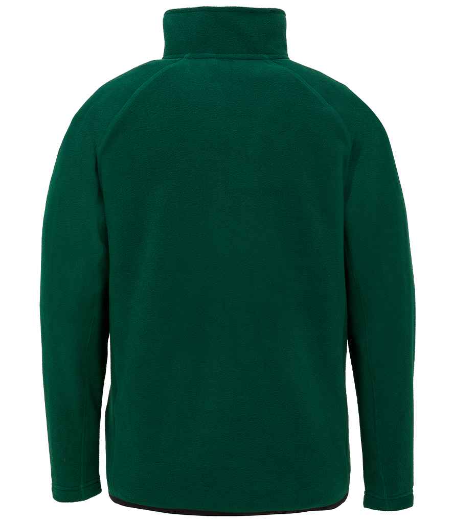 Result Genuine Recycled Zip Neck Micro Fleece - Forest Green (RS905)