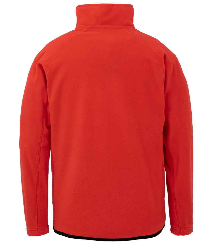 Result Genuine Recycled Zip Neck Micro Fleece - Red (RS905)
