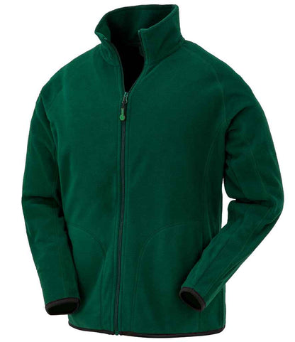 Result Genuine Recycled Micro Fleece Jacket - Forest Green (RS907)