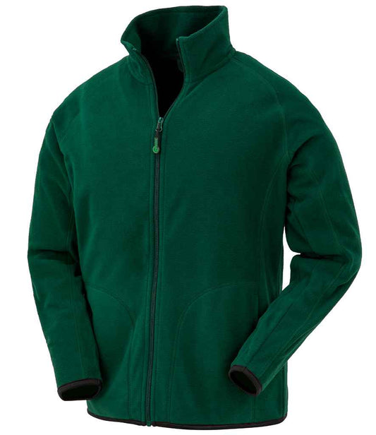 Result Genuine Recycled Micro Fleece Jacket - Forest Green (RS907)