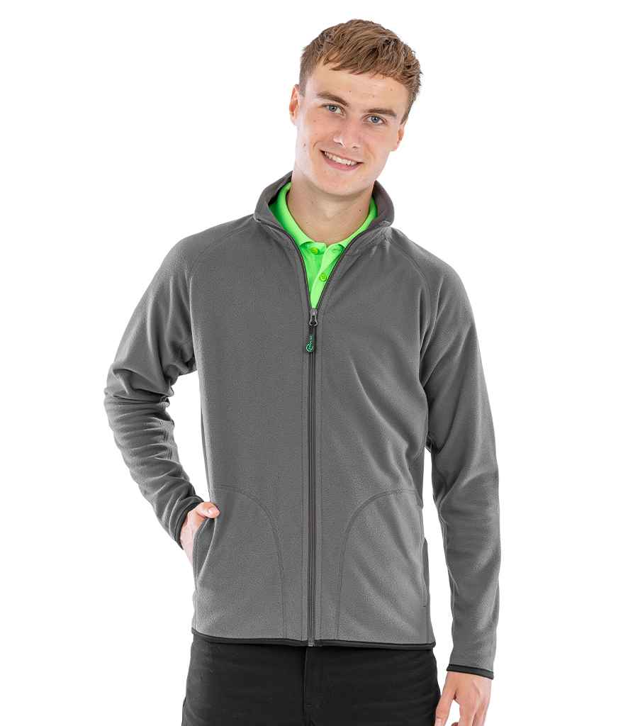 Result Genuine Recycled Micro Fleece Jacket - Grey (RS907)