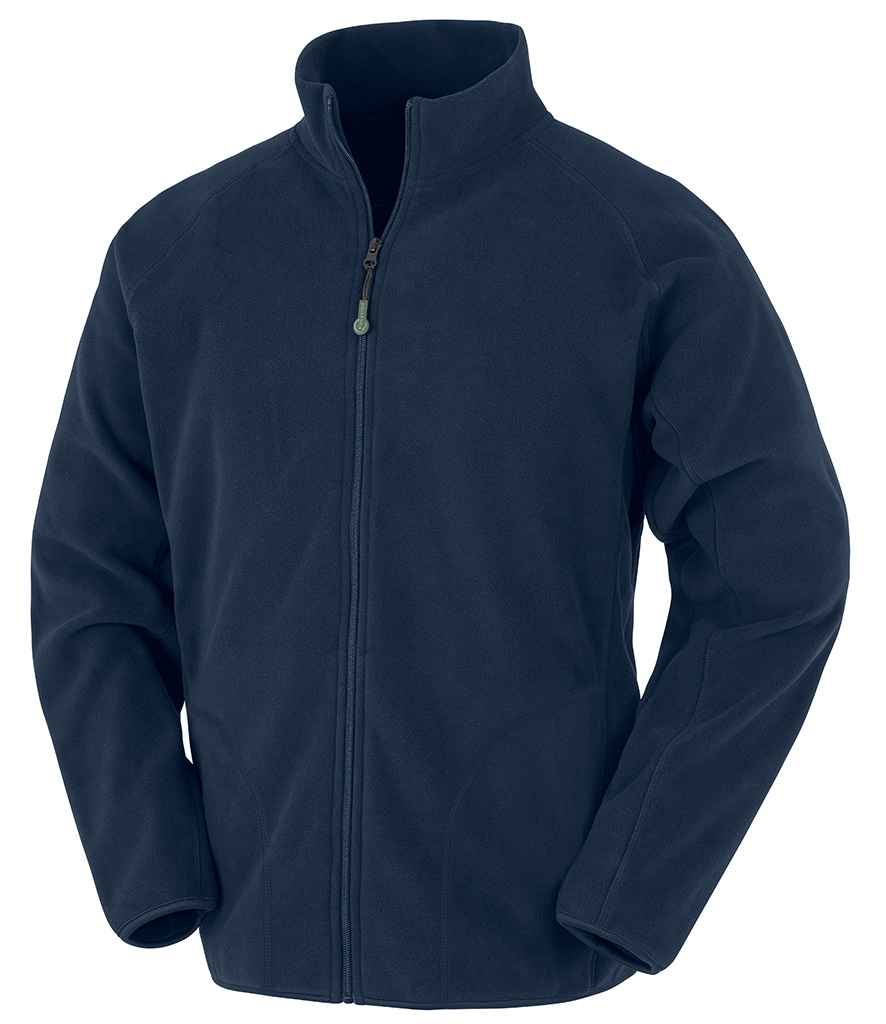 Result Genuine Recycled Micro Fleece Jacket - Navy (RS907)
