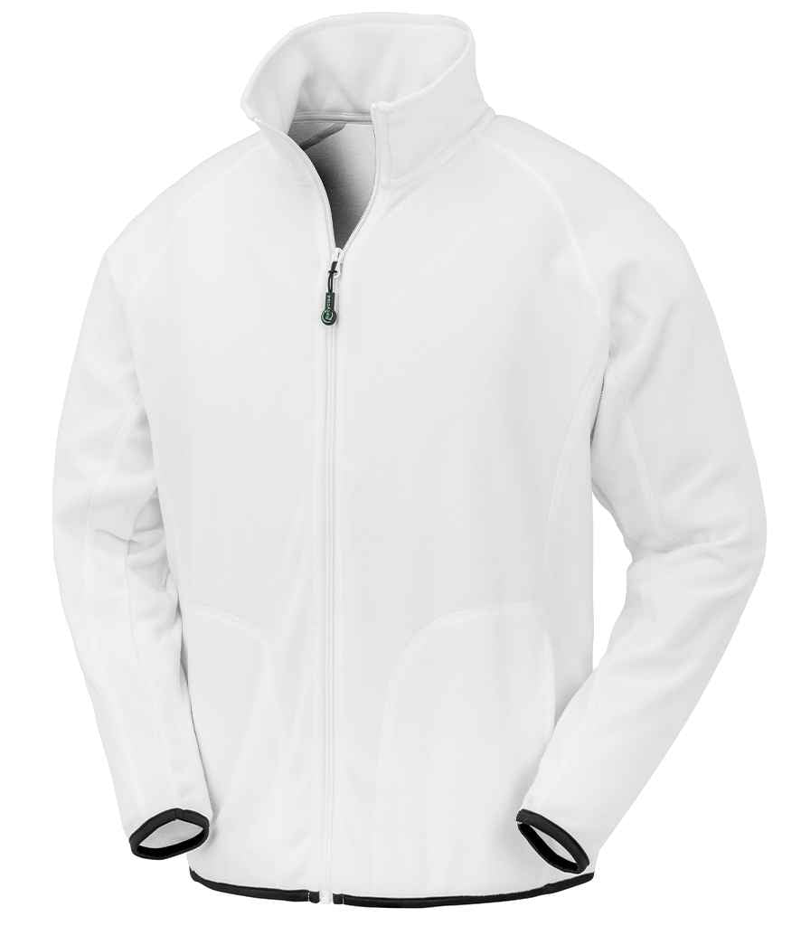 Result Genuine Recycled Micro Fleece Jacket - White (RS907)