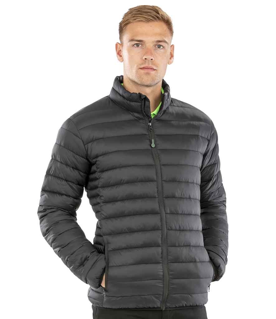 Result Genuine Recycled Padded Jacket - Black (RS912)