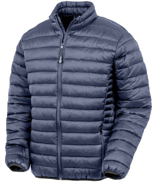 Result Genuine Recycled Padded Jacket - Navy (RS912)