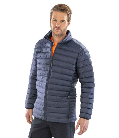 Result Genuine Recycled Padded Jacket - Navy (RS912)
