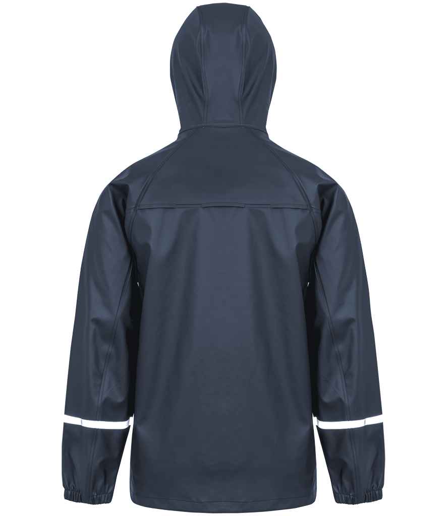 Result Recycled Prism PU Waterproof Jacket - Navy (RS915)