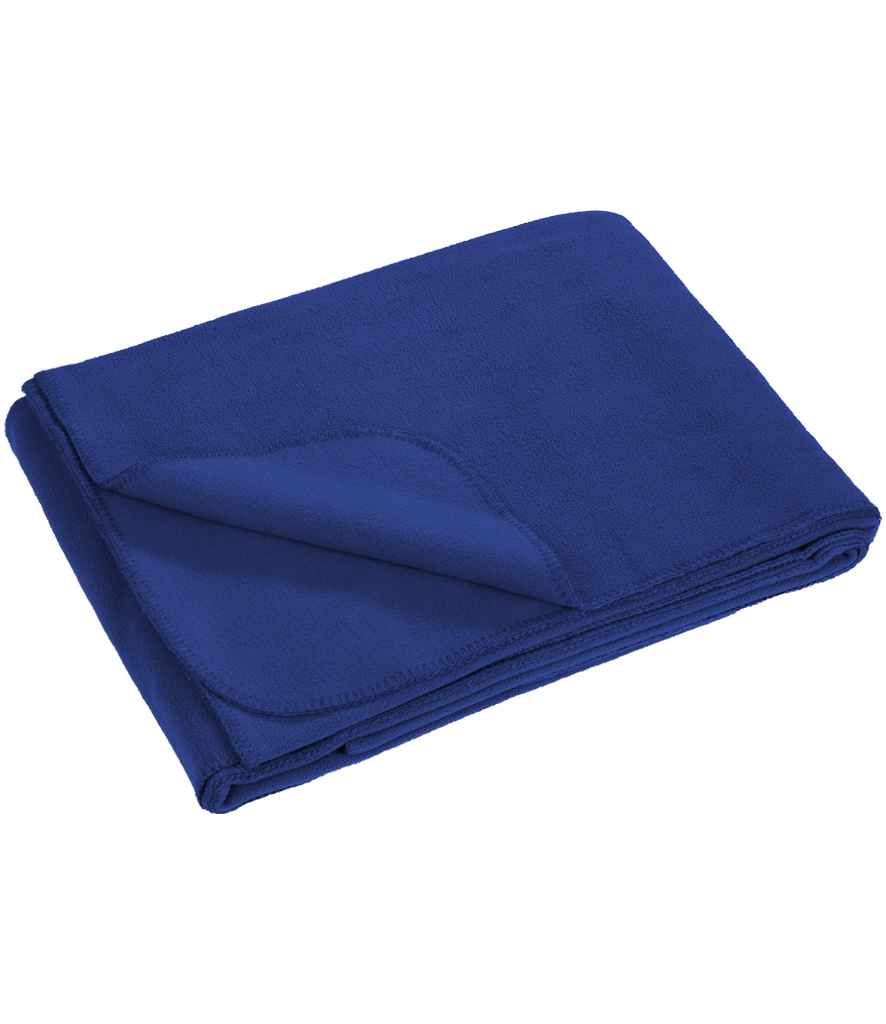 Result Genuine Recycled Polarthermic Fleece Blanket - Royal Blue (RS939)