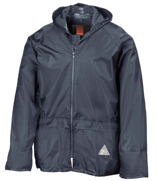 Result Kids Waterproof Jacket/Trouser Suit in Carry Bag - Navy (RS95B)