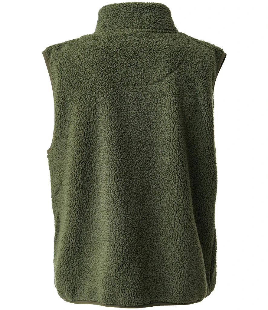 Ravine Unisex Gilet Borg Fleece - OLI (RV302)