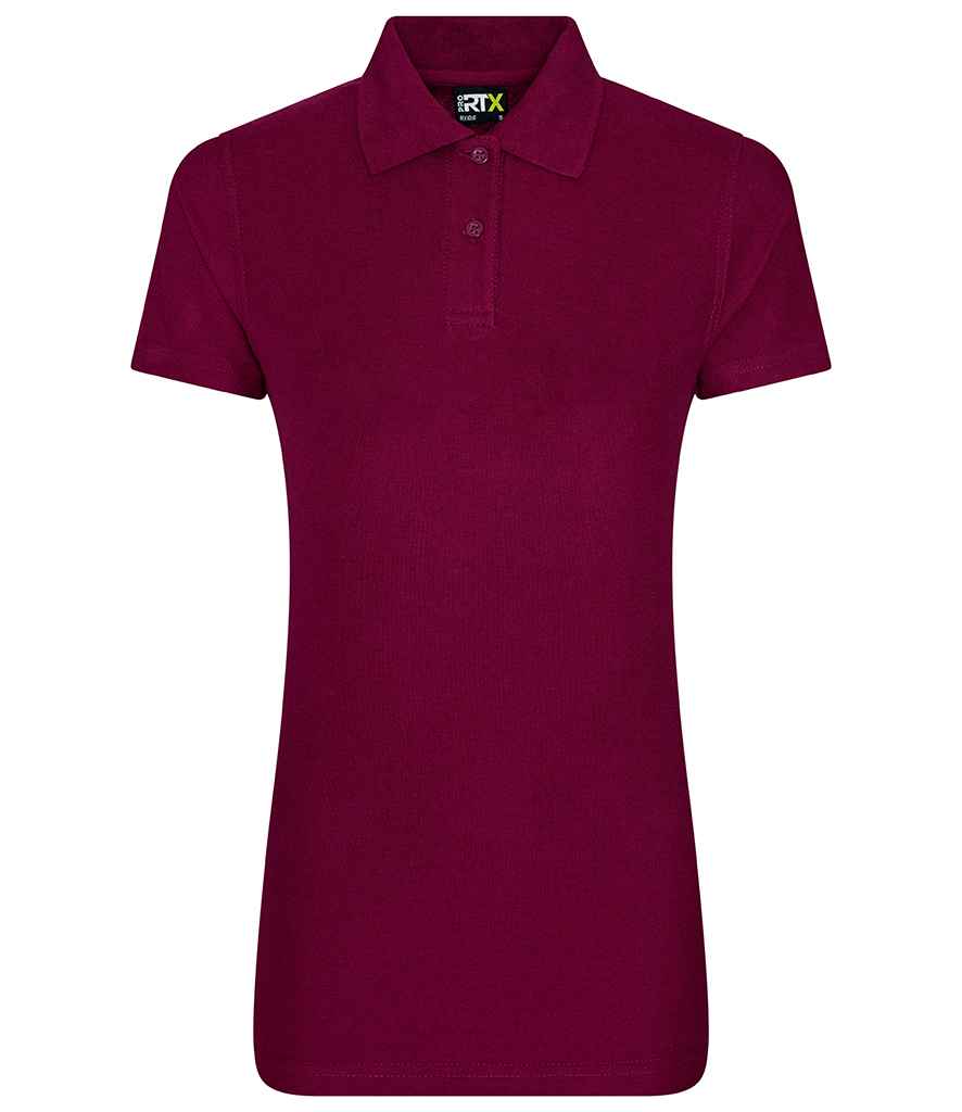 Pro RTX Ladies Pro Piqué Polo Shirt - Burgundy (RX101F)