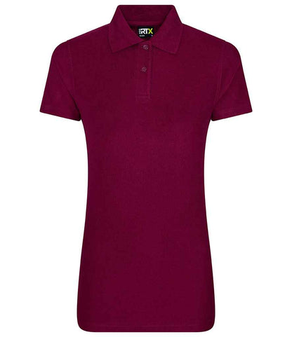 Pro RTX Ladies Pro Piqué Polo Shirt - Burgundy (RX101F)